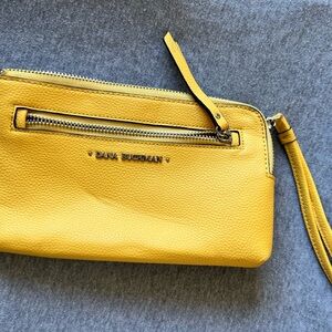 Dana Buchman Vibrant Yellow Wristlet